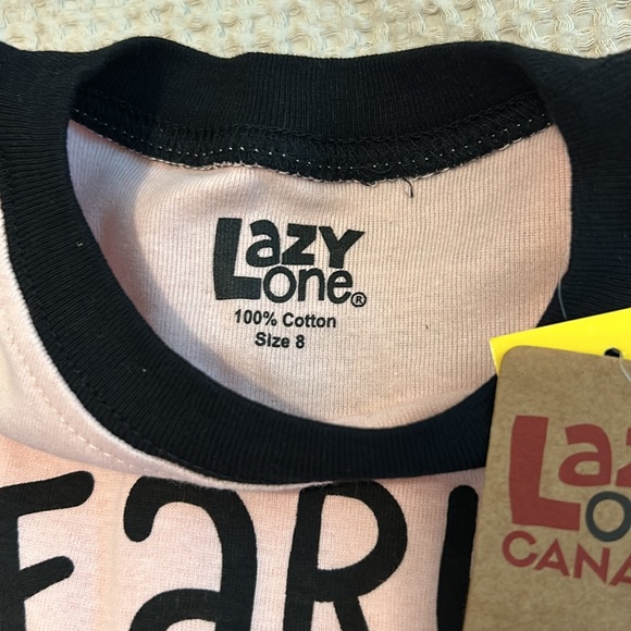 Lazy One girls pjs - Picture 3 of 6